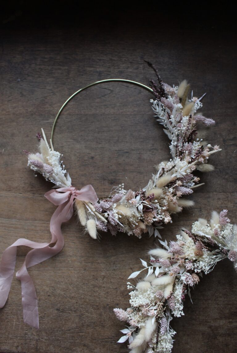 Dried Floral Hoop