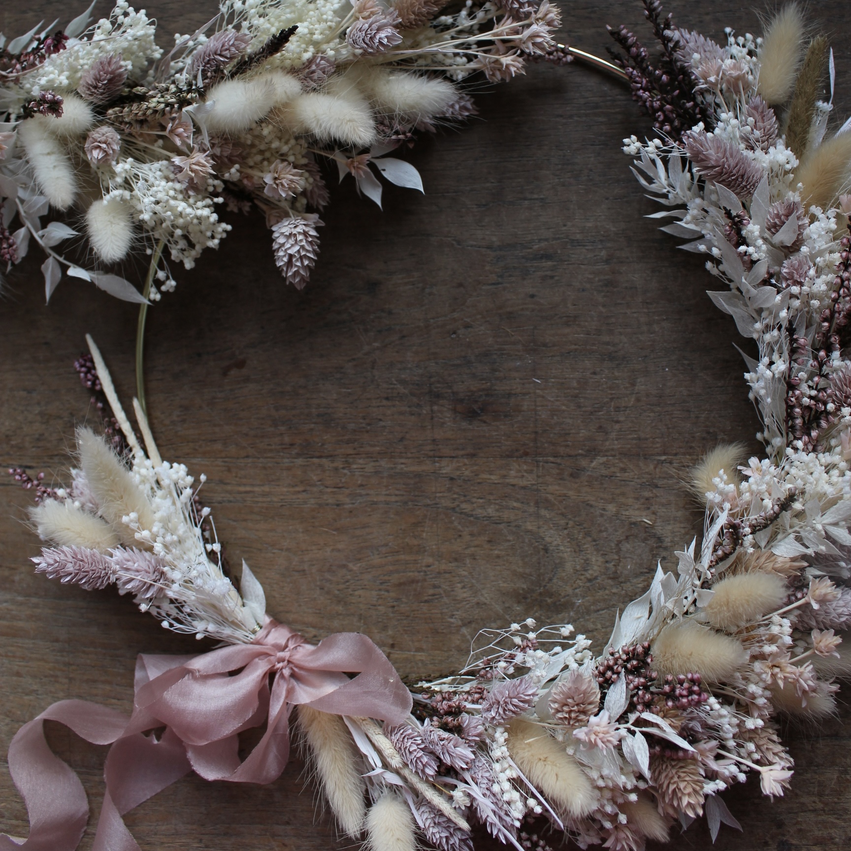 Mother's Day Dried Floral Hoop