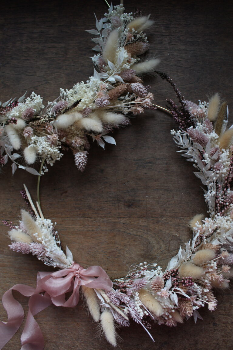 Dried Floral Hoop